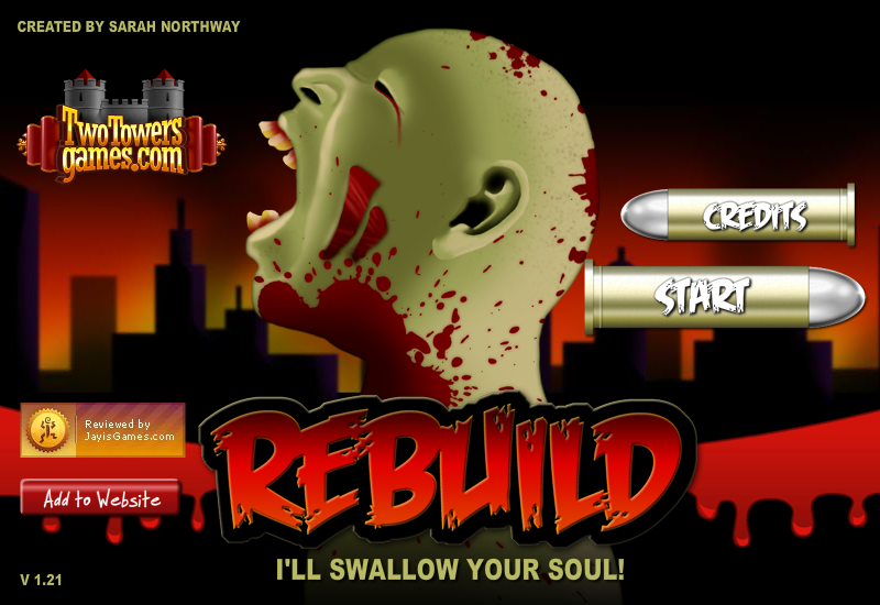 Rebuild: a Zombie Apocalypse strategy game by Sarah Northway